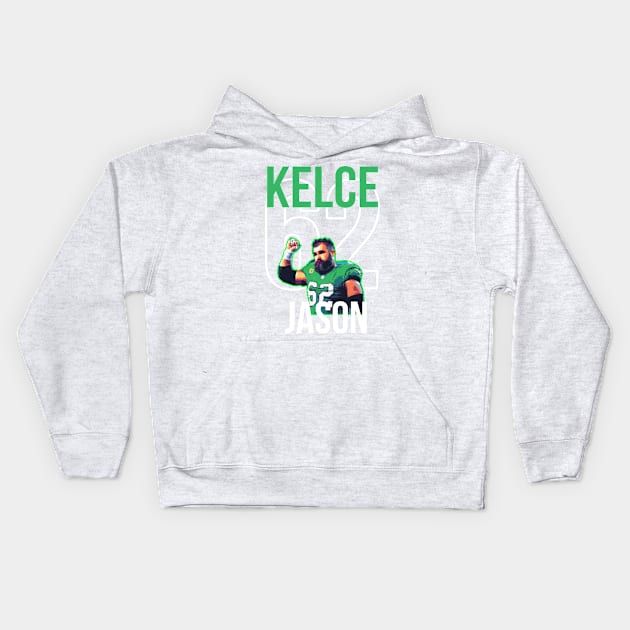 Jason kelce Kids Hoodie by Qrstore